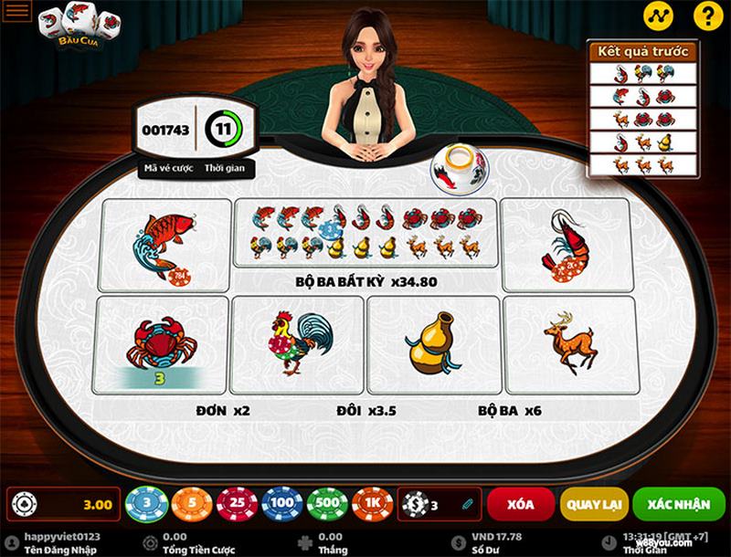 Cá cược bầu cua - Những lý do và lưu ý khi chơi game